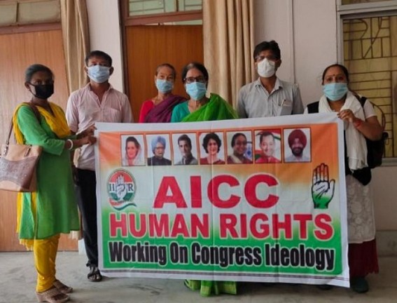 No law and order in Tripura : Miscreants attacked a Woman in the darkness of night : AICC Human Rights demands arrest of the Culprits 